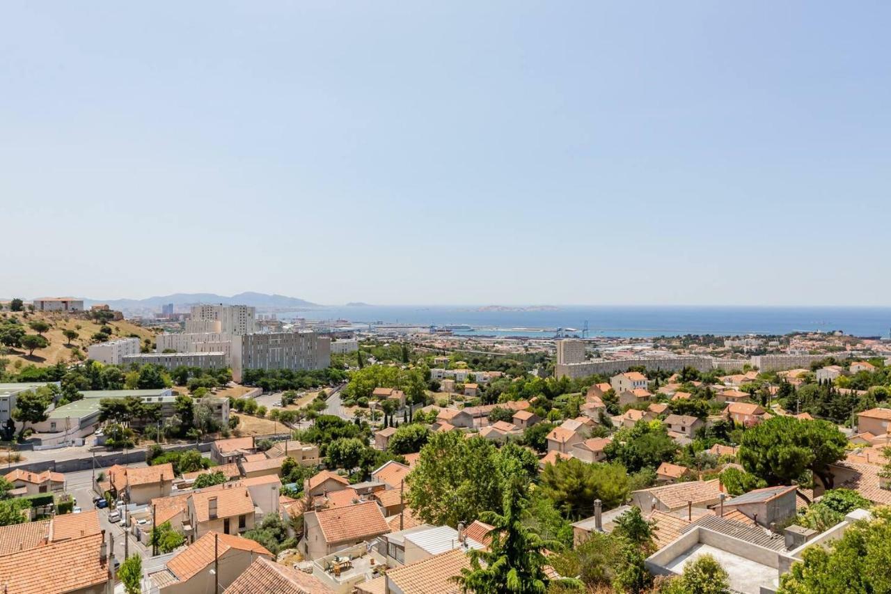 Appartement Cosy Verduron Vue Mer Panoramique Марсель Экстерьер фото