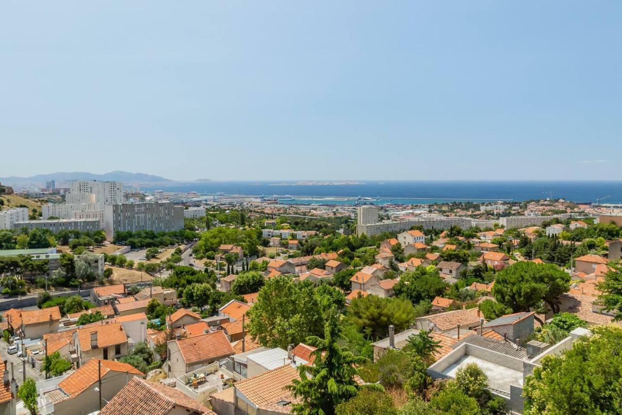 Appartement Cosy Verduron Vue Mer Panoramique Марсель Экстерьер фото